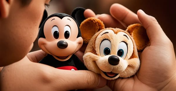 Doudou personnalisé disney : le compagnon doux et lumineux